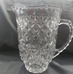 Vintage Lead Crystal Pitcher.